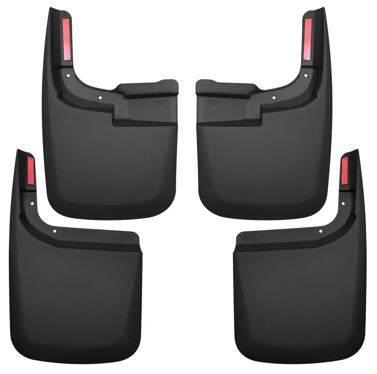 Custom Mud Guards - Front And Rear Mud Guard Set 1