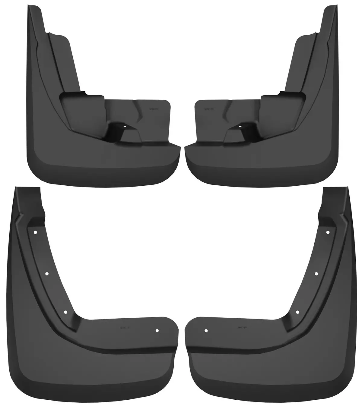 Custom Mud Guards - Front And Rear Mud Guard Set 1