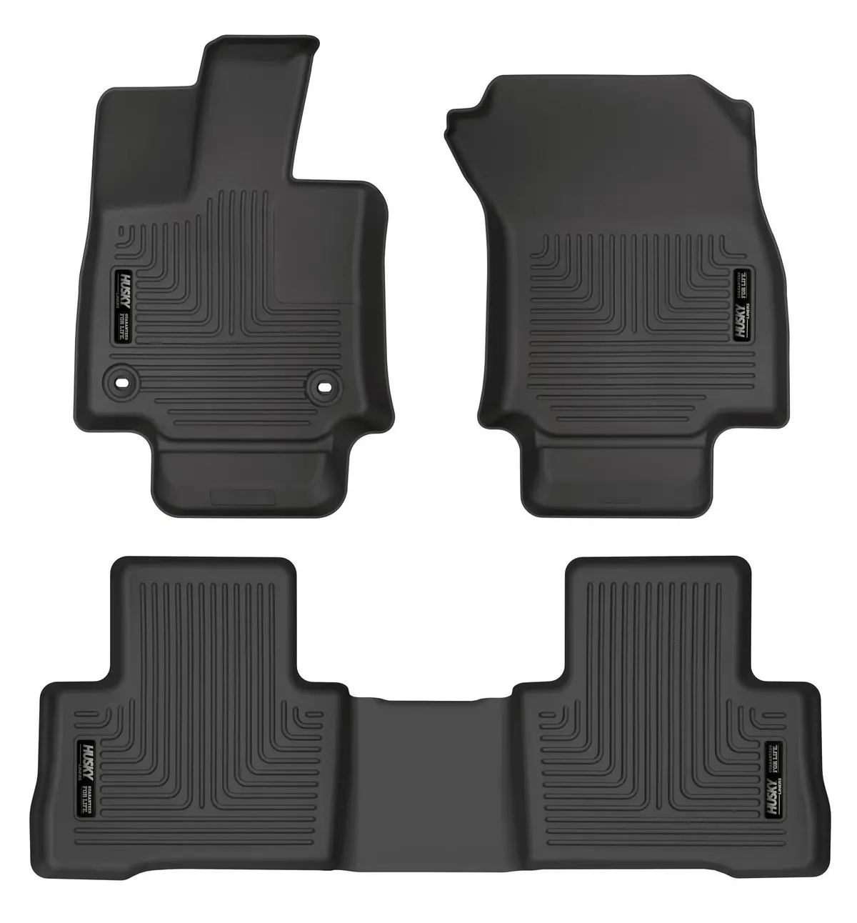 Weatherbeater - Front & 2Nd Seat Floor Liners (Footwell Coverage) 1