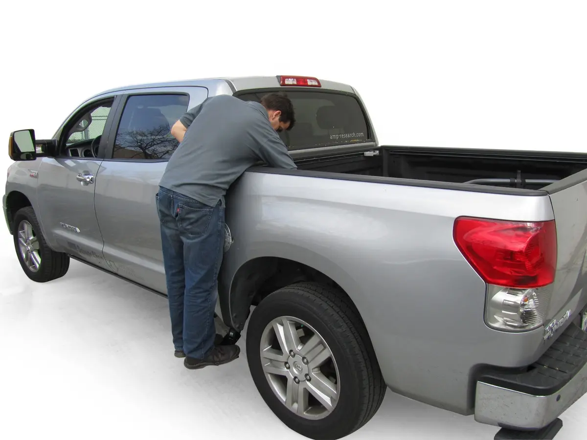 75405-01A  -  Bedstep®2 Retractable Bed Side Step Fits 2007-2021 Toyota Tundra, Crewmax 1