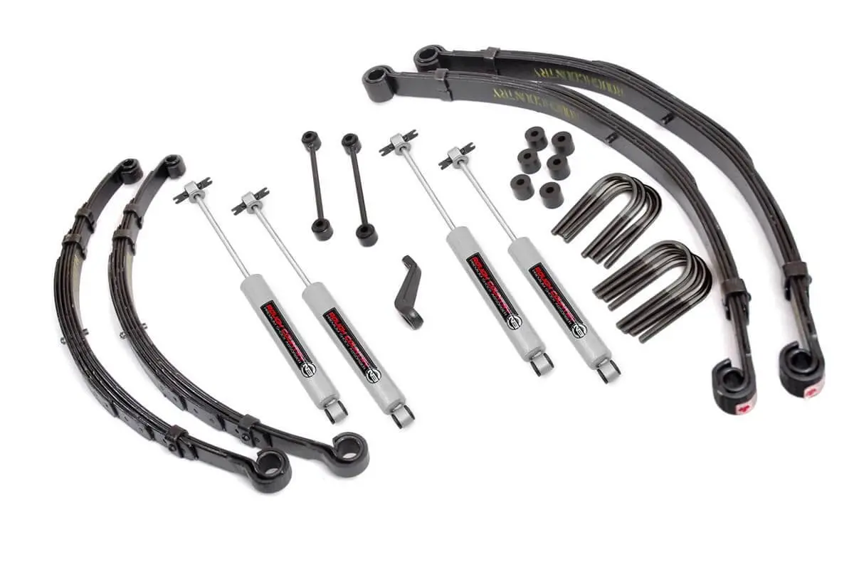 675-76-8130  -  4 Inch Lift Kit - Jeep Cj5/Cj7 7 4Wd (1976-1981) 1