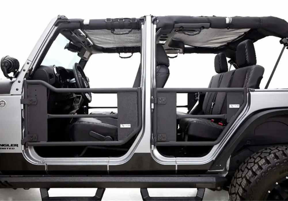7684  -  Trail Doors With Removable Netting, 4 Pc Set 1