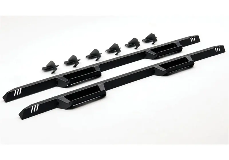 N-Fab Epyx 15-19 Ford F-150/17-19 Ford F-250/F-350 Superduty Supercrew - Cab Length - Tex. Black 1