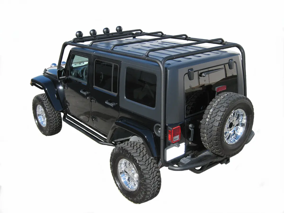 J029t  -  Direct Fit 300 Pound Capacity Textured Black Steel 1