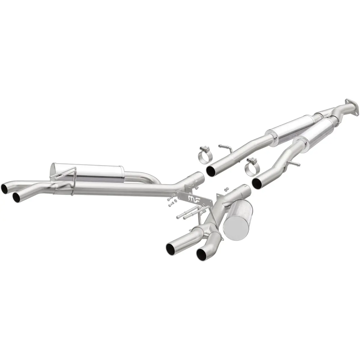 19405  -  Competition Series Stainless Cat-Back System 1