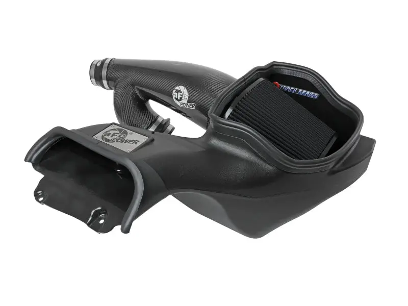 Afe 21-24 Ford F150 Raptor Track Series Carbon Fiber Cold Air Intake System W/ Black Pro 5R Filter 1