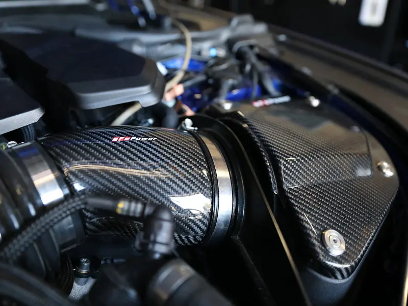 Afe Momentum Black Series Carbon Fiber Pro 5R Air Intake System Bmw M5 (F90) 18-19 2