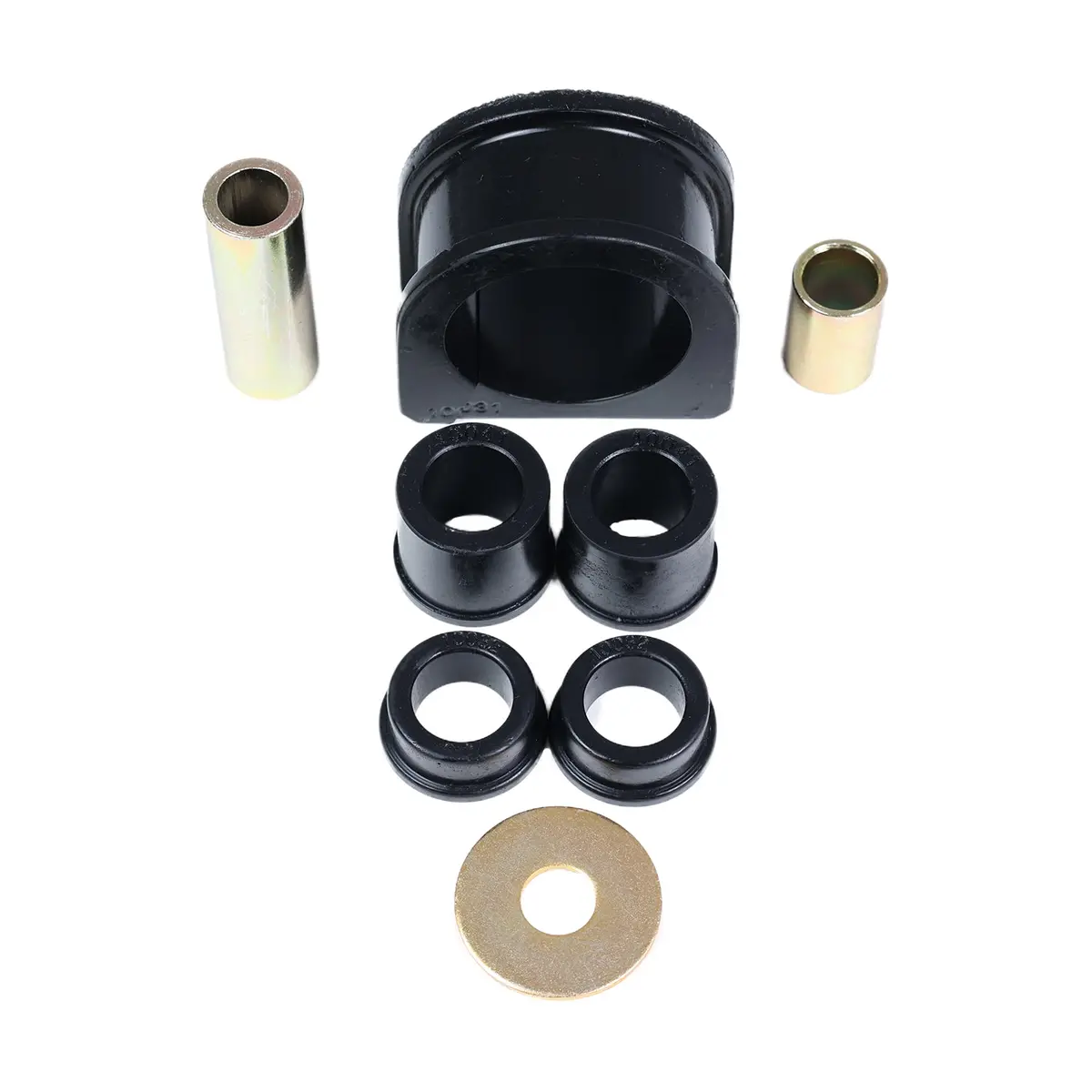 8.10103G  -  Rack And Pinion Bushing Set; Black; Performance Polyurethane; 1