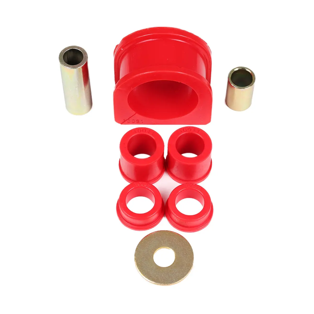 8.10103R  -  Rack And Pinion Bushing Set; Red; Performance Polyurethane; 1