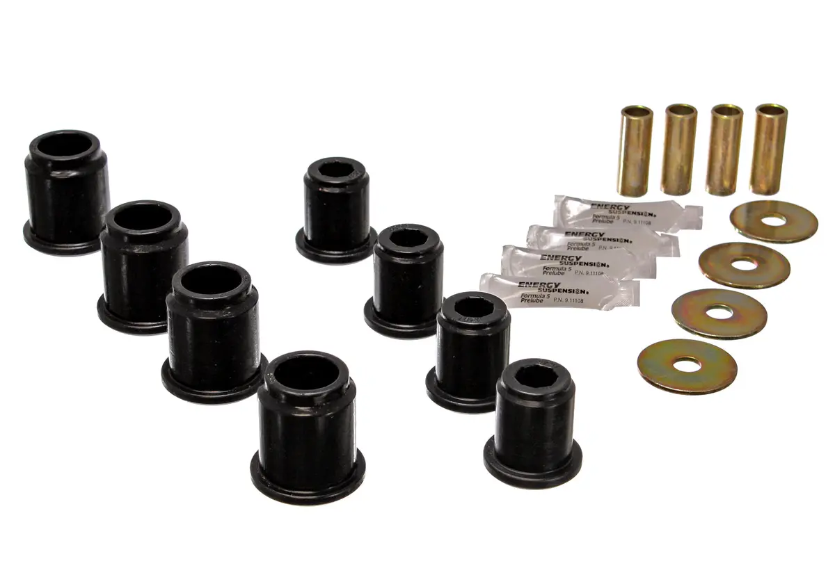 8.3115G  -  Control Arm Bushing Set; Black; Front; Performance Polyurethane; 1