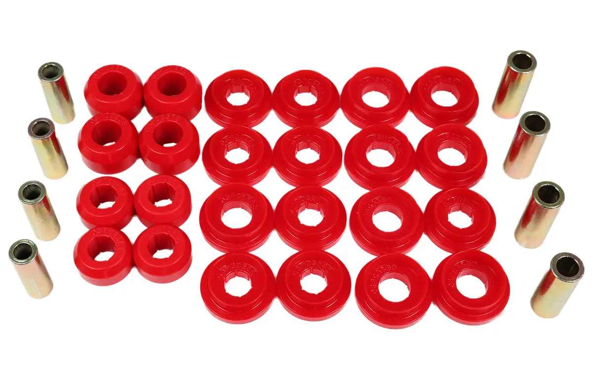 8.3133R  -  Control Arm Bushing Set; Red; Rear; Performance Polyurethane; 1