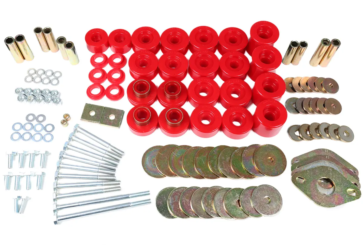 8.4113R  -  Body Mount Set; Incl. Hardware; Red; 1