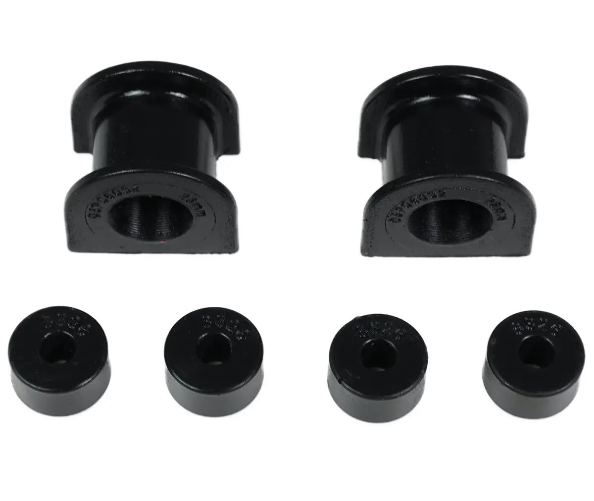 8.5141G  -  Sway Bar Bushing Set; Black; Front; Bar Dia. 26Mm; Performance Polyurethane; 1