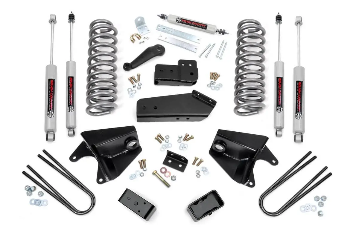 465B.20  -  4 Inch Lift Kit - Rear Blocks - Ford Bronco 4Wd (1980-1996) 1