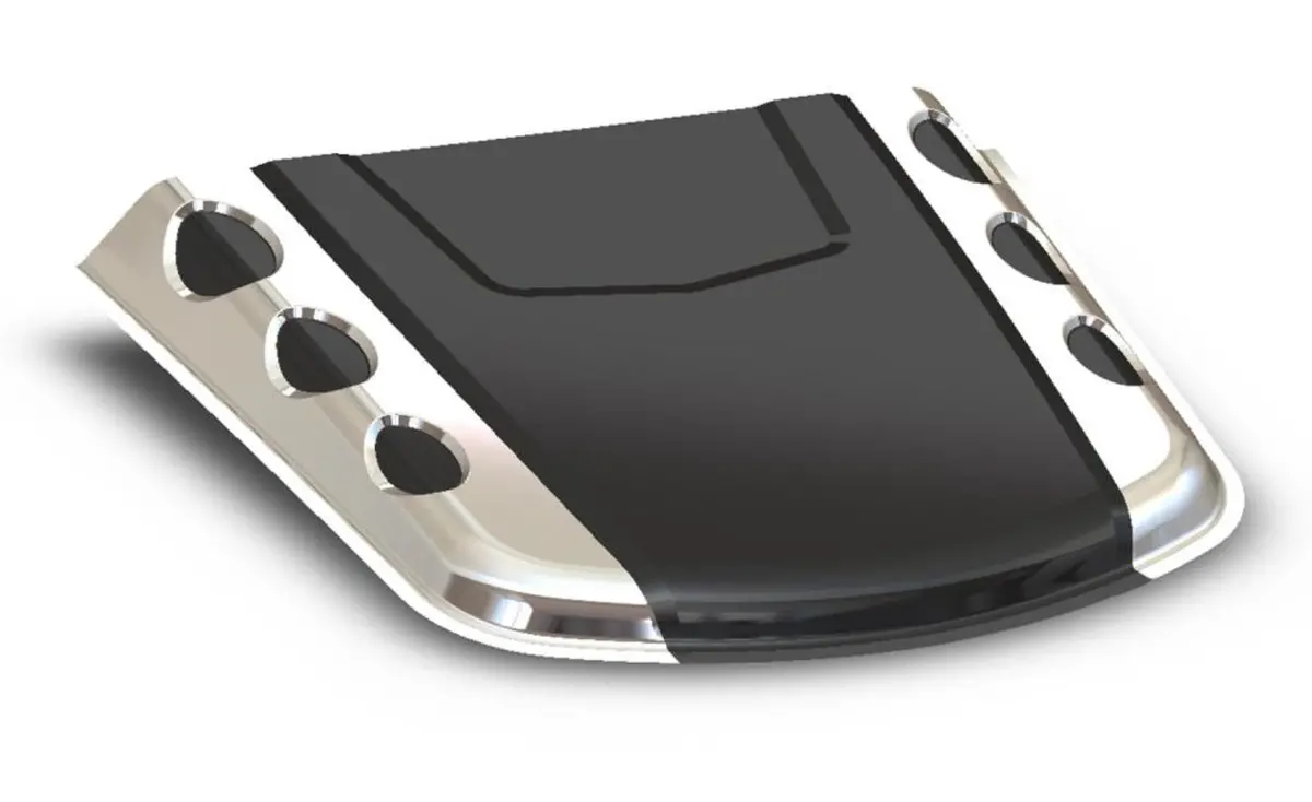 80012  -  1-Piece Bullet Hood Scoop 1