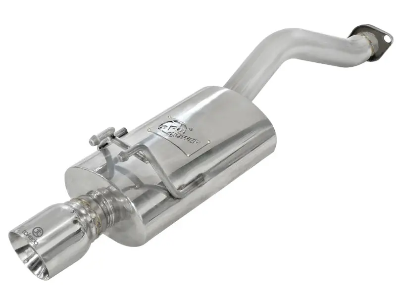 Afe Takeda Exhaust 2.5In Dia 304Ss Axle-Back W/Polished Tip 06-11 Honda Civic Ex Sedan L4 1.8L 1