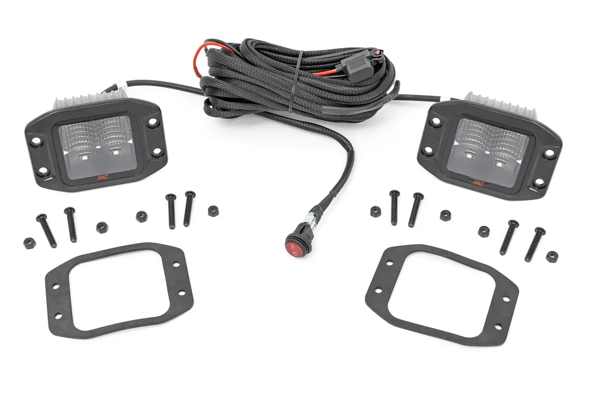 80803  -  2 Inch Spectrum Series Led Light Pods - Flush Mount 1