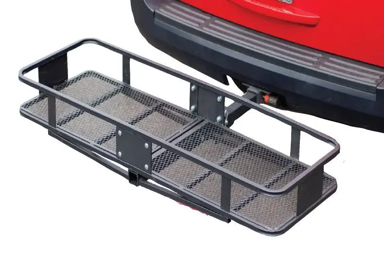 81149  -  Mounts In 2" Receiver 500 Lb Capacity 60" X 20" X 6" Mesh Folding 1