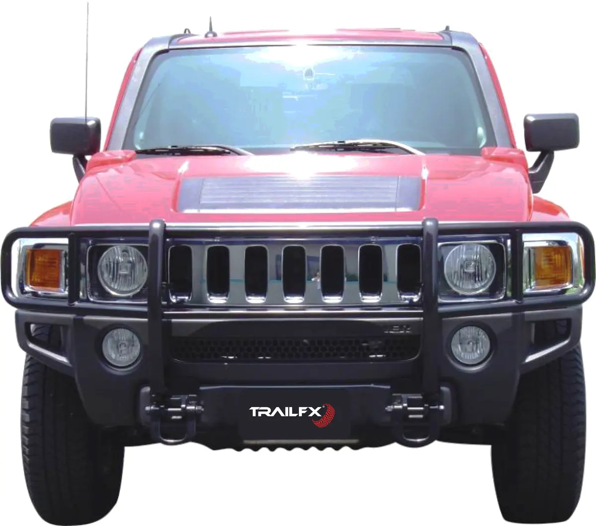 81261  -  Powder Coated Gloss Black Steel W/Brush Guard W/O Skid Plate W/O Step Plate 1