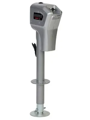 82022  -  Elect 5K Cap 18" Travel With 6" Drop Down Leg 3 Ho Leds With Remote Silver 1