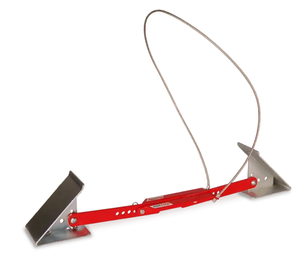 84-00-4150  -  Xl Onestep Tandem Axle Chock Adj From 16"- 36" Ideal For Spread Axel Trailers 1