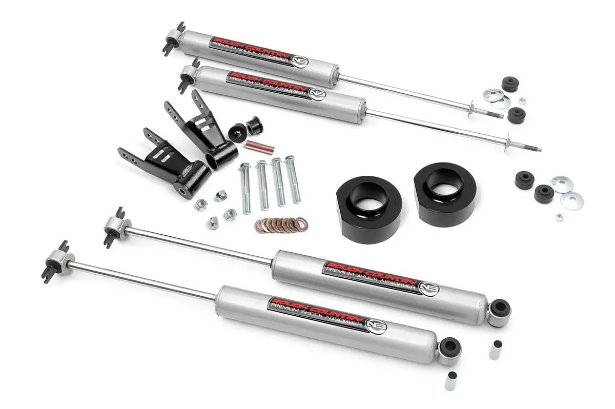 68030 - 1.5 Inch Lift Kit - Jeep Cherokee Xj 2Wd/4Wd (1984-2001) 1
