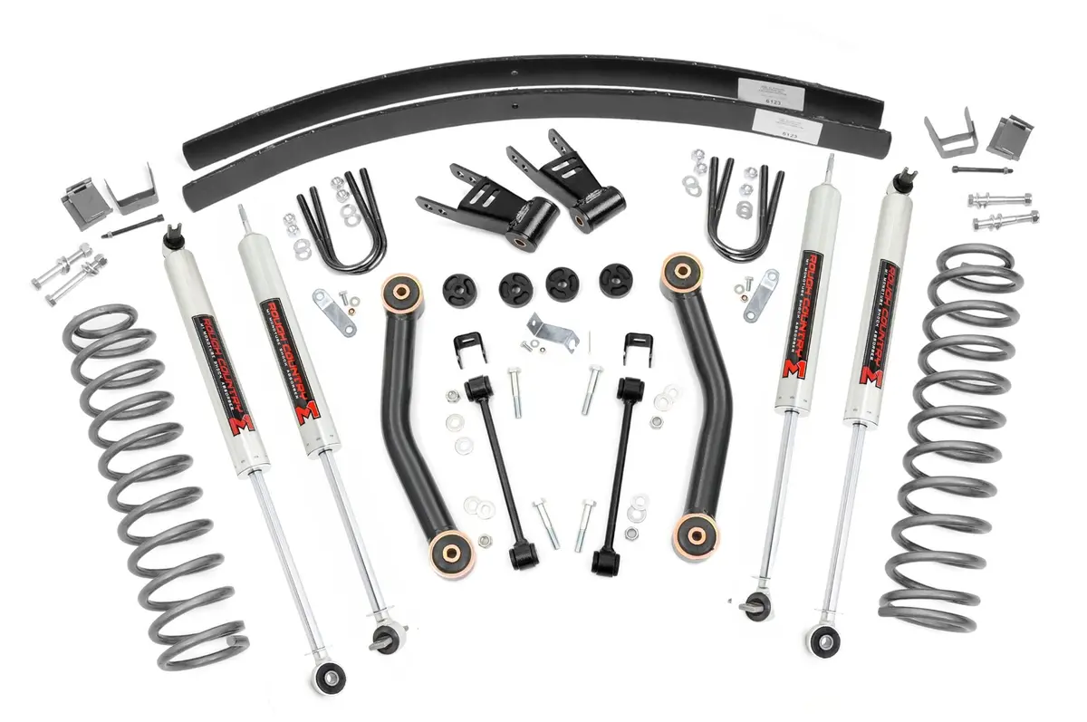 62340  -  4.5 Inch Lift Kit - M1 - Rear Aal - Jeep Cherokee Xj 2Wd/4Wd (1984-2001) 1