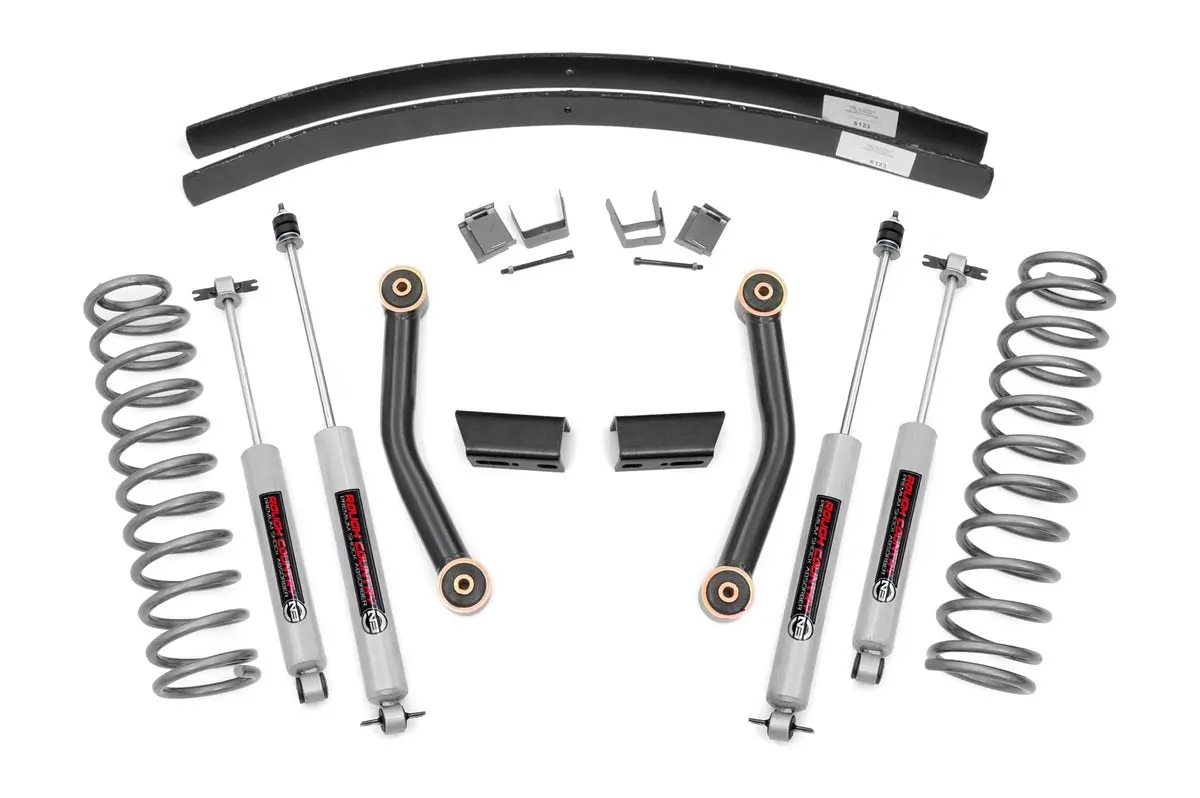 670Xn2 - 3 Inch Lift Kit - Series Ii - Rr Aal - Jeep Cherokee Xj 2Wd/4Wd (1984-2001) 1