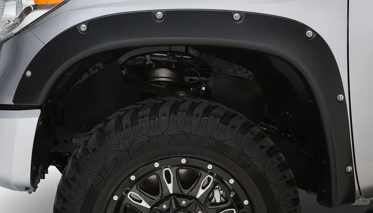 8431-2  -  Ruff Riderz Fender Flare Black Smooth Finish - Set Of 4 1