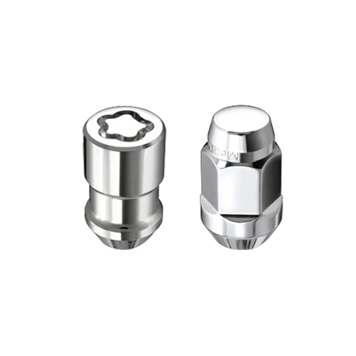 84537  -  Cone Seat Exposed Style Wheel Installation Kit-Chrome 1