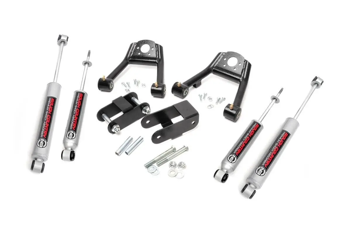 80530  -  1.5-2 Inch Lift Kit - Nissan D21 Hardbody Truck (86-94)/Truck (95-97) 1