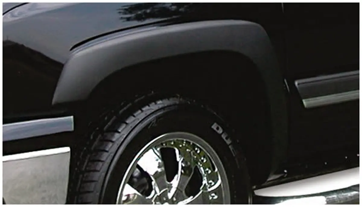 8610-2  -  Original Riderz Fender Flare Black Smooth Finish - Set Of 4 1