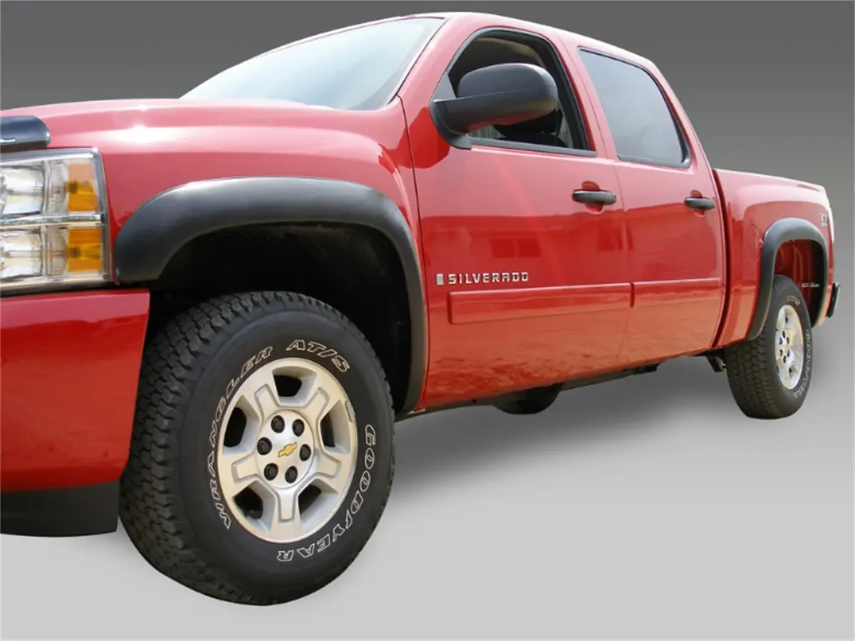 8612-2  -  Original Riderz Fender Flare Black Smooth Finish - Set Of 4 1