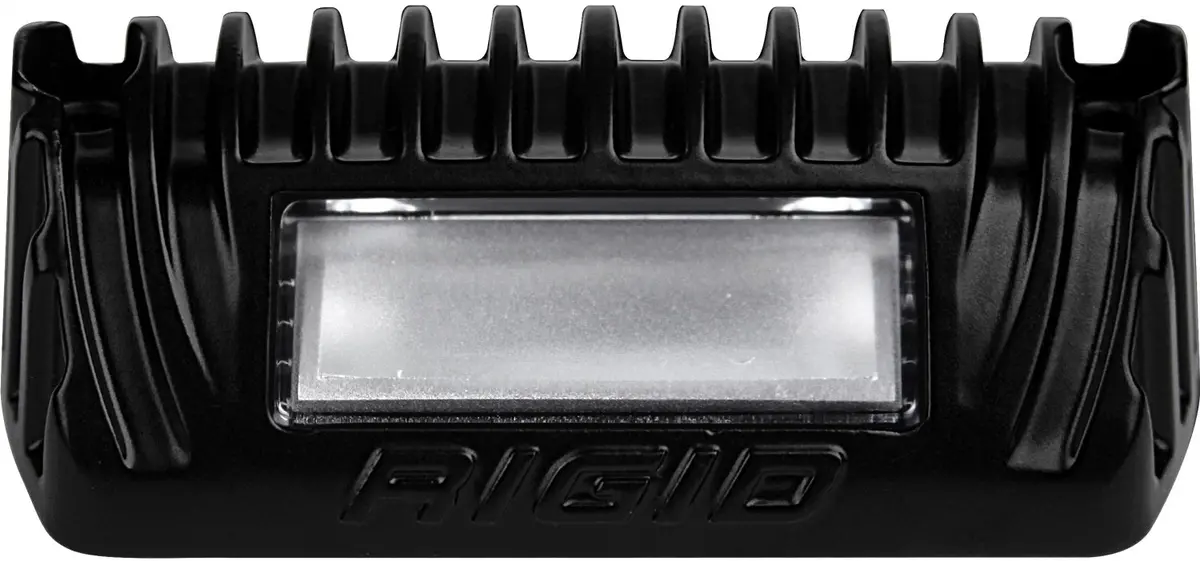 86630  -  1X2 65 Degree Dc Led Scene Light, Amber, Black Housing, Single 1