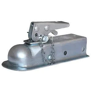 87070  -  Strait 2" Wide Chanl Mnt Bolt-On 2K Lb Gross Wt Cap 1-7/8" Ball Wedge Latch Raw 1
