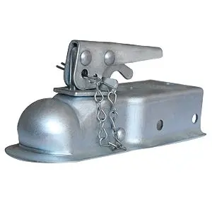 87071  -  Strait 2-1/2" Wide Chanl Mnt Bolt-On 2K Lb Grs Wt Cp 1-7/8" Ball Wedge Latch Raw 1
