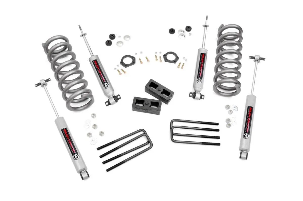 230N3  -  2 Inch Lift Kit - Chevy C1500/K1500 Truck & Suv 2Wd (1988-1999) 1