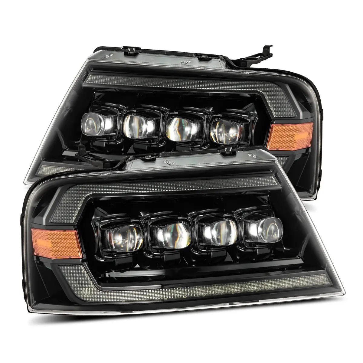 880130  -  Led Projector Headlights In Alpha-Black 1