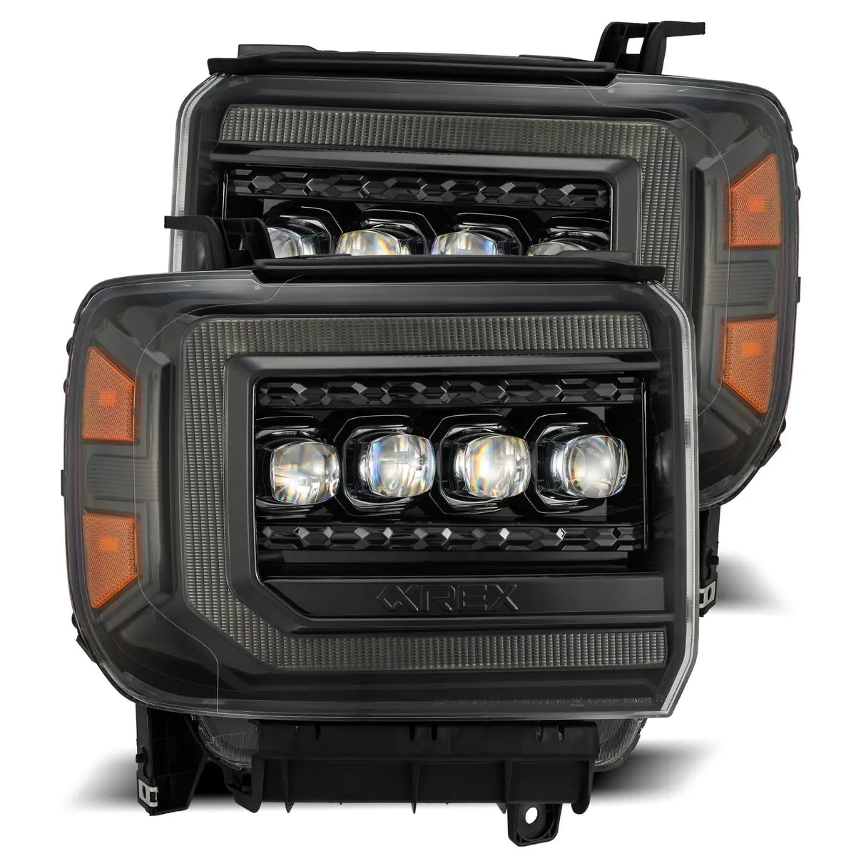 880616  -  Led Projector Headlights In Alpha-Black 1