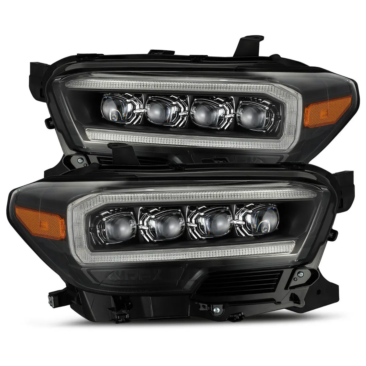 880707  -  Led Projector Headlights Plank Style Design Black 1