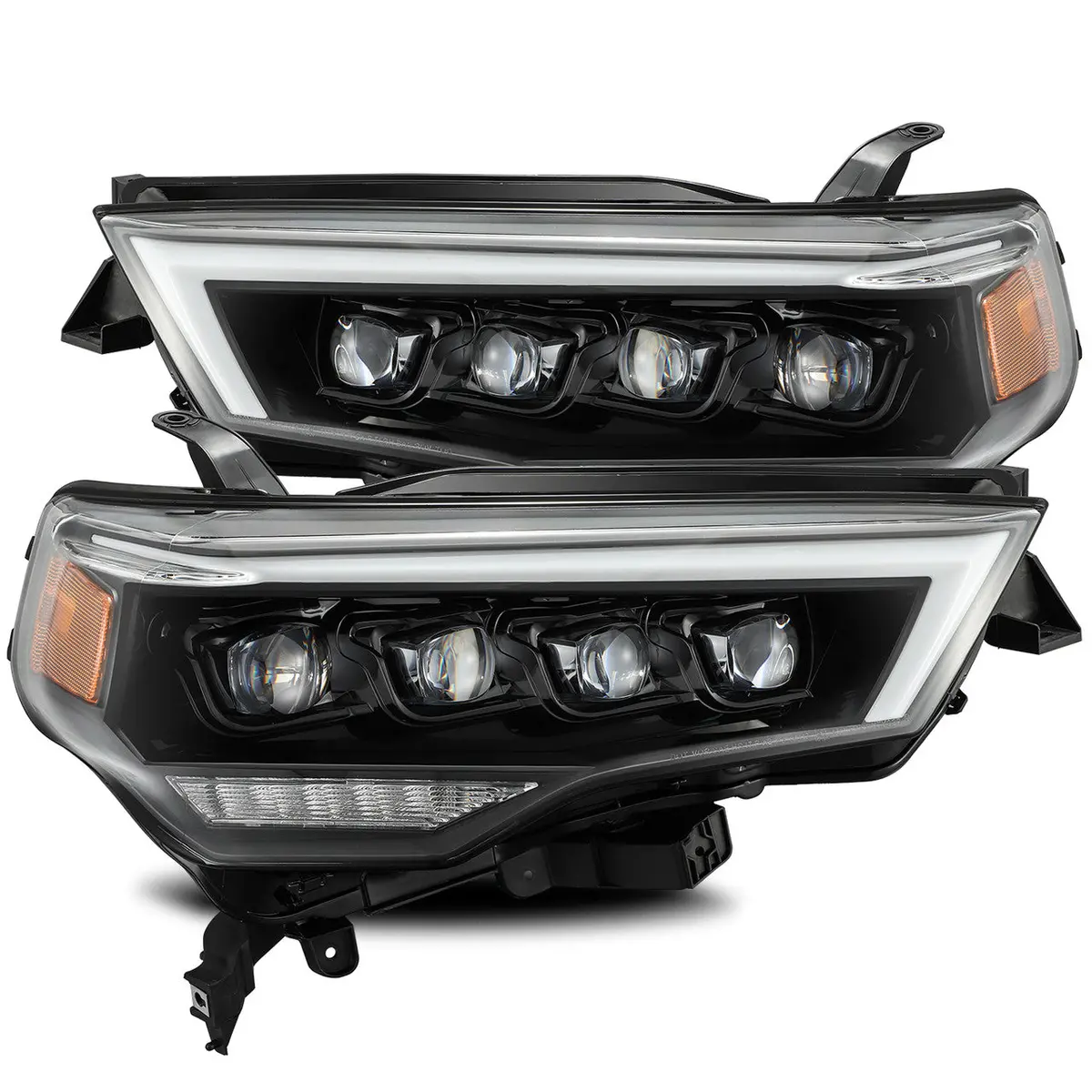 880723  -  Led Projector Headlights Plank Style Design Midnight Black 1