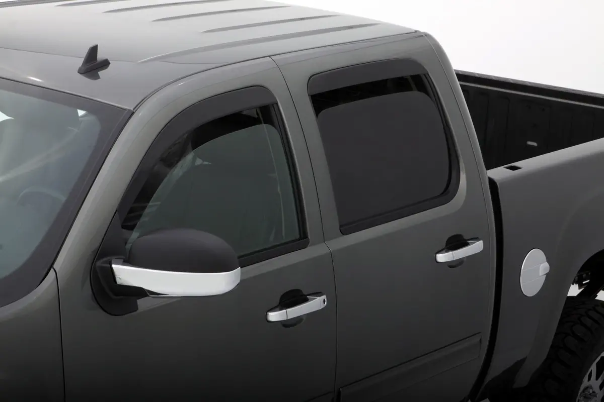 894007  -  Ventvisor Deflector; Smoke; Low Profile; Outside Mount; 4 Pc. 1