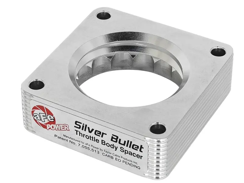 Afe Silver Bullet Throttle Body Spacer 03-06 Nissan 350Z V6 3.5L (Vq35de) 1