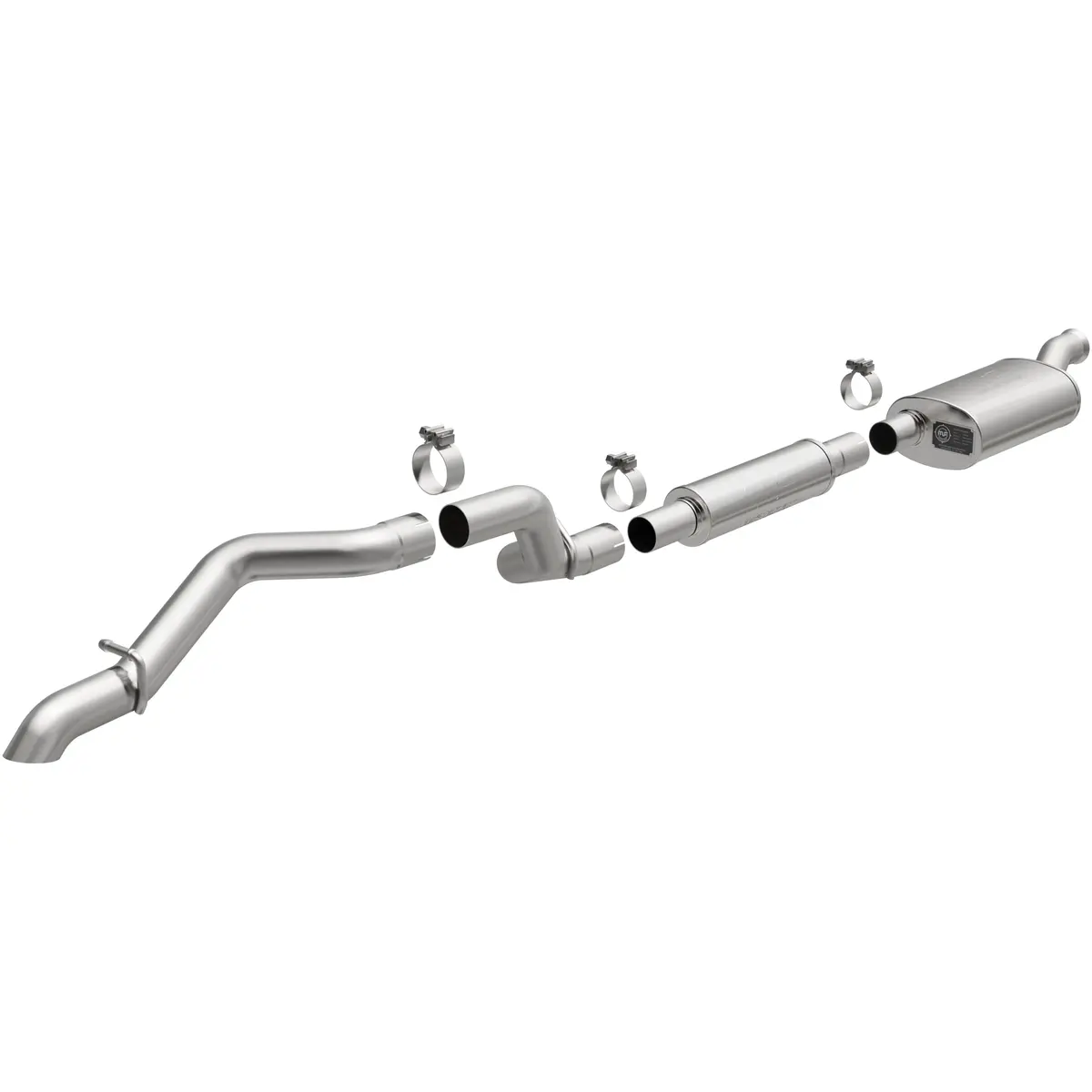 Overland Series Stainless Cat-Back System 1
