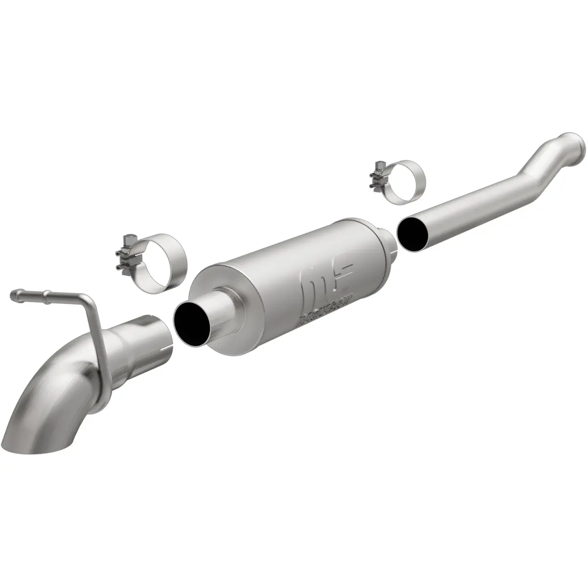 Off Road Pro Series Gas Stainless Cat-Back 1