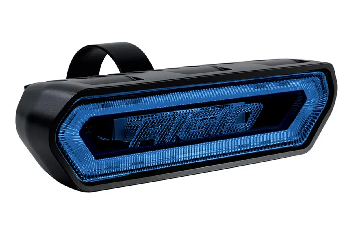 90144  -  Chase, Rear Facing 5 Mode Led Light, Blue Halo, Black Housing 1