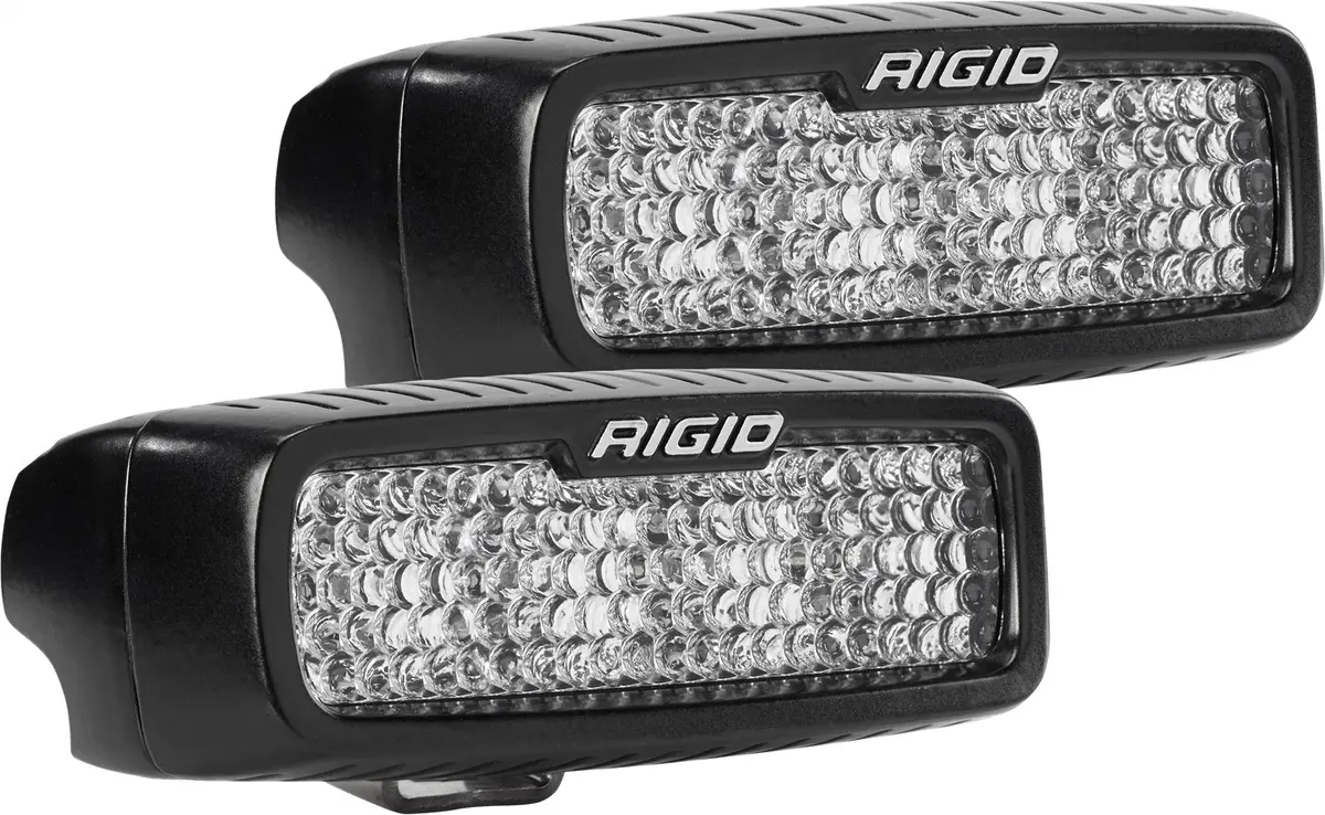 905513  -  Sr-Q Series Pro, Flood Diffused, Surface Mount, Black Housing, Pair 1