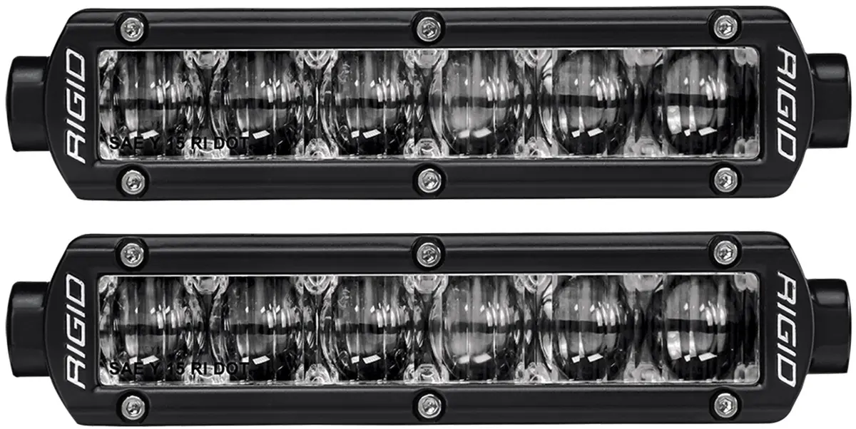 906703  -  Sr-Series Dot/Sae J583 6 Inch White Led Fog Light, Pair 1