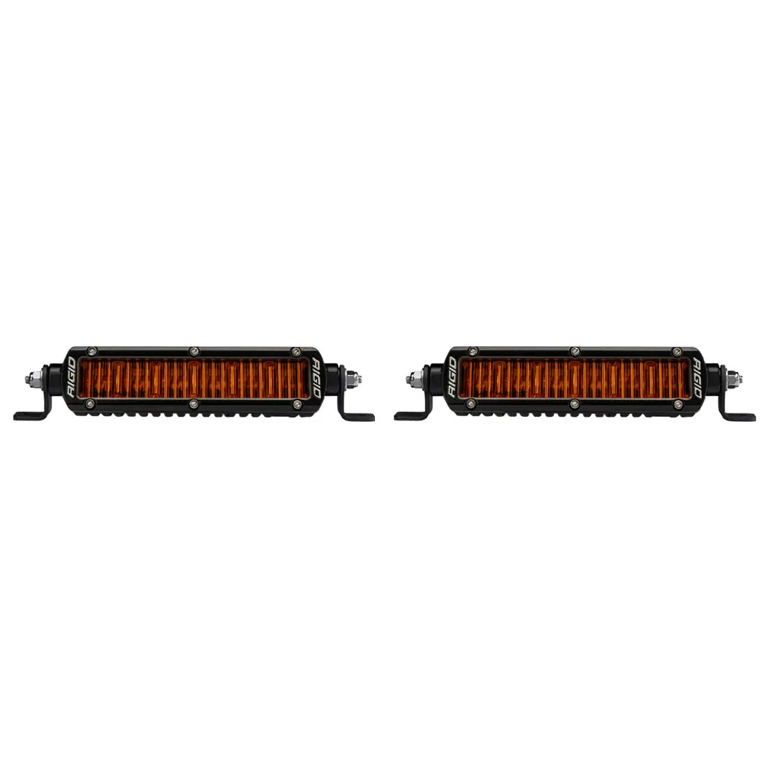 906705  -  Sr-Series Sae 6 Inch With Amber Pro Lens - Pair 1
