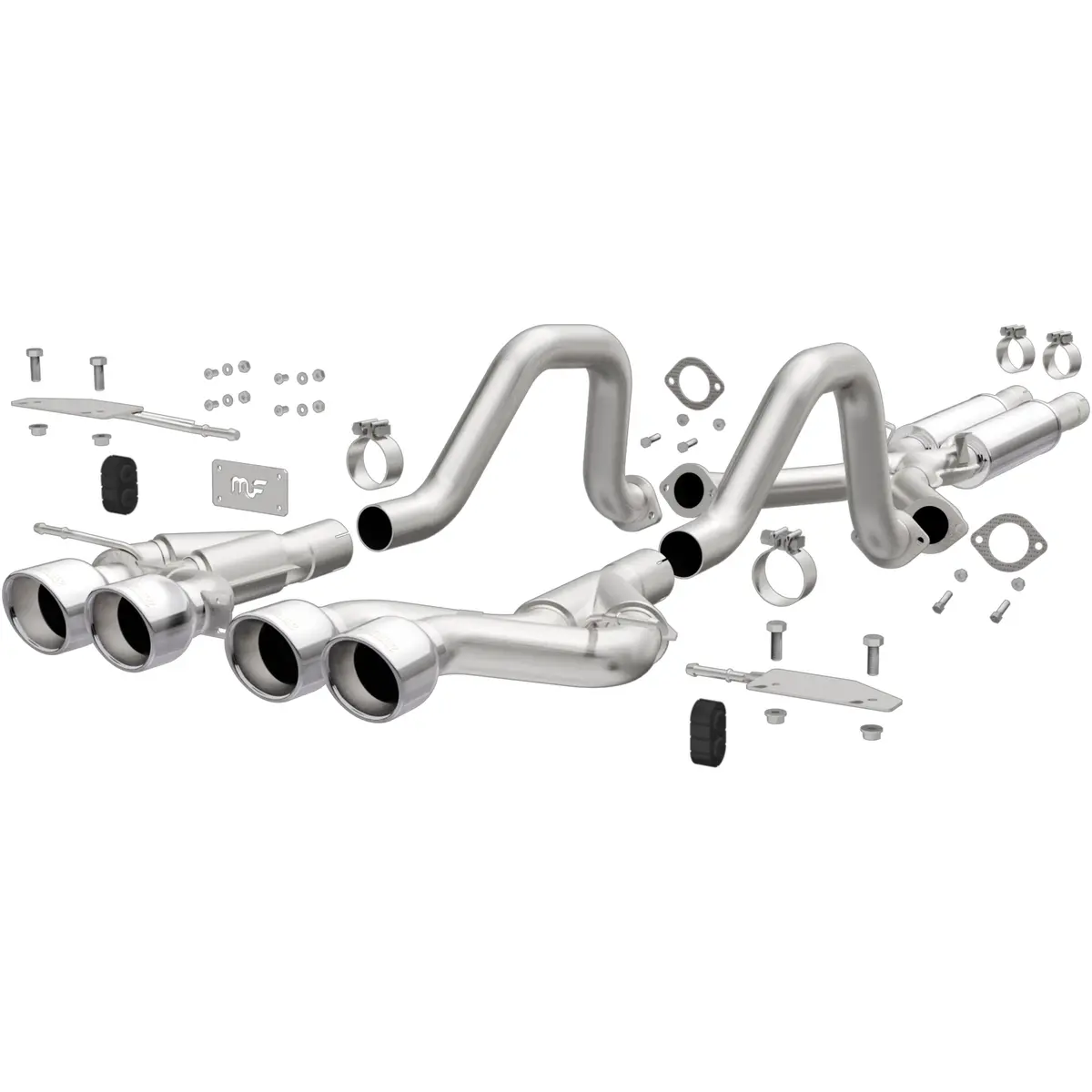 15281  -  Competition Series Stainless Cat-Back System 1